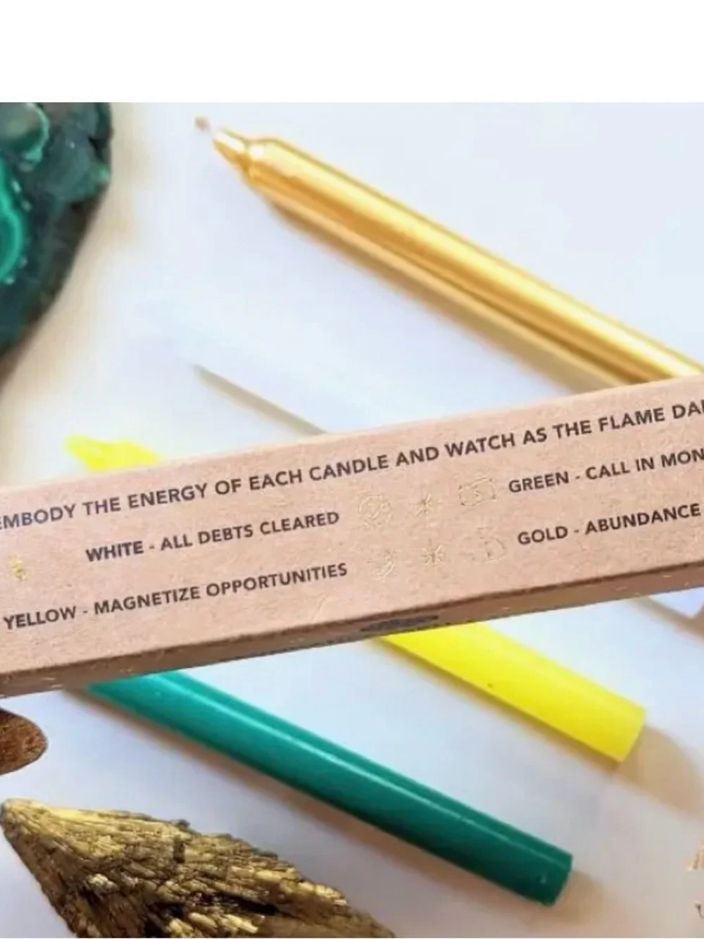 Abundance Bundle | Crystal Grid, Ritual Tools & Candle Magic